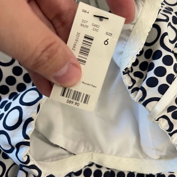 Outback Red size 6 strapless dress. The Limited - Picture 7 of 7